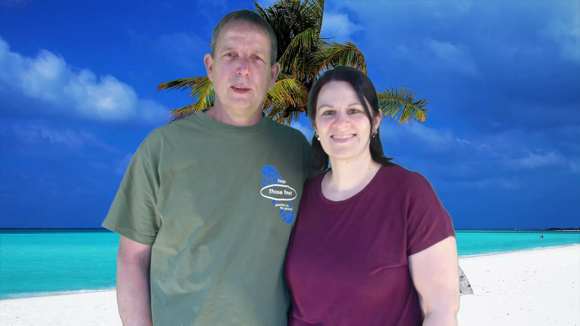 Gewerbeausstellung 5057 Reitnau - Petra und Armin Brändli in den Malediven