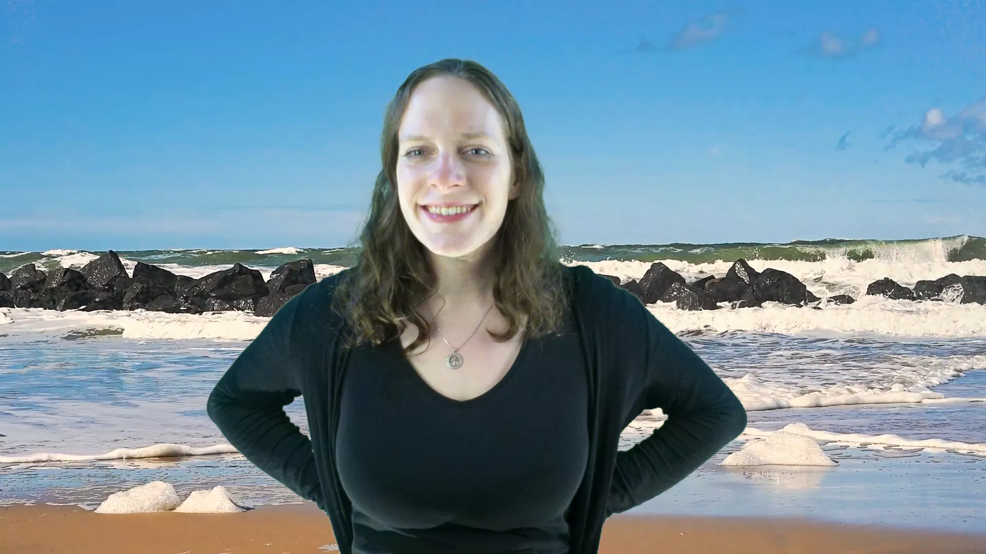 Gewerbeausstellung 5057 Reitnau - Chiara Del Priore am Strand